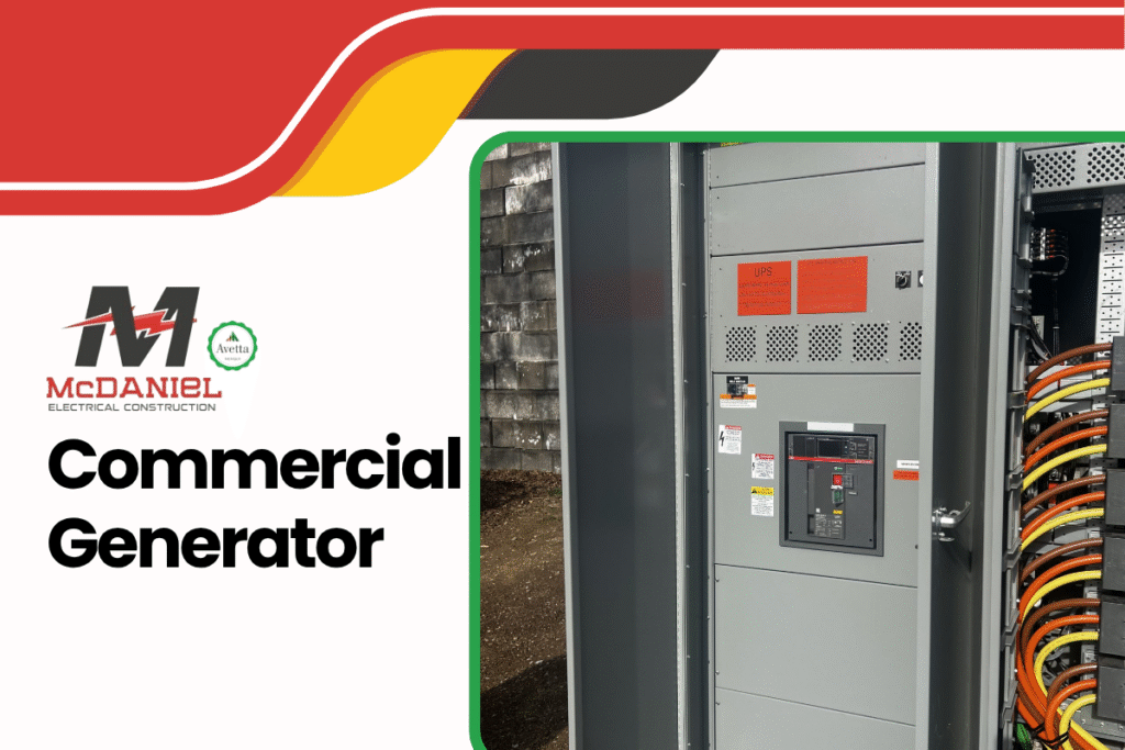 Reliable Commercial Generator Solutions for Businesses | McDaniel Electrical Construction